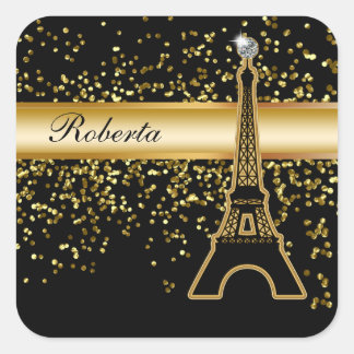 Bling Monogram Stickers