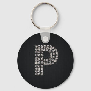 bling - P Key Ring