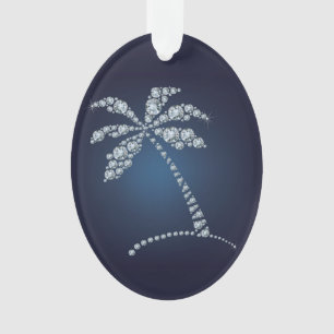 Bling Palm Tree Ornament