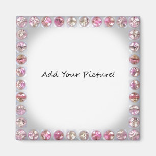 Bling Picture Frame!  Add your own picture. Magnet