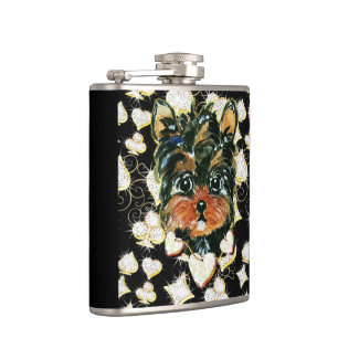 BLING POO HIP FLASK
