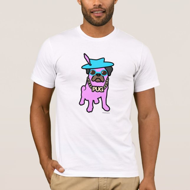 Bling Pug T-Shirt (Front)