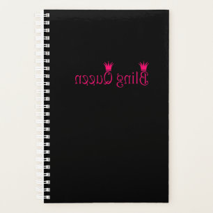 Bling Queen Reverse Pink Paparazzi Live Mirror Planner