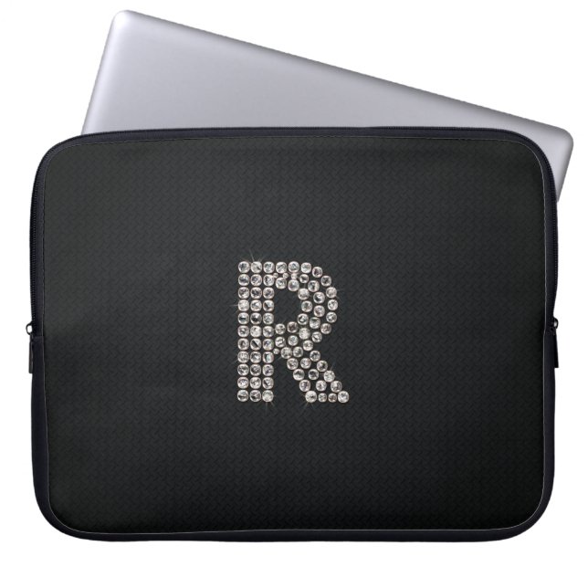 bling - R Laptop Sleeve (Front)