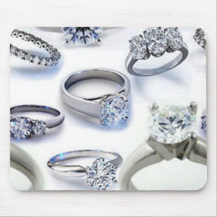 Bling rings Mousepad