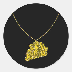 Bling Small Classic Round Sticker