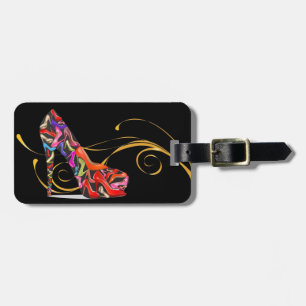 Bling Stiletto High Heel Luggage / Bag Tags