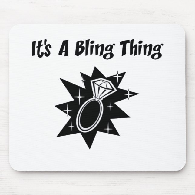 Bling Thing Mouse Mat (Front)