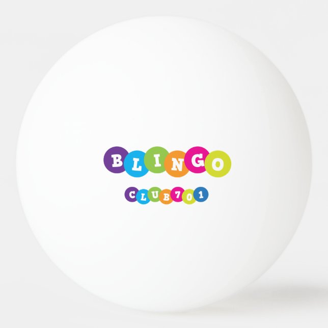 BLINGO Club701 T-SHIRT Ping Pong Ball (Front)