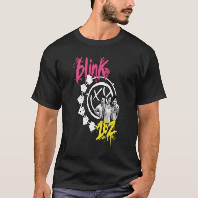 blink 182, pop punk, punk rock, 90s band, emo musi T-Shirt (Front)