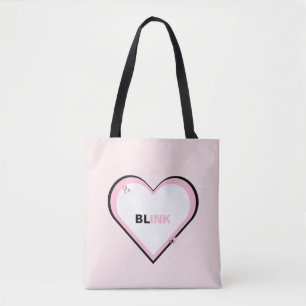 Blink Kpop Cute Teen Aesthetic Tote Bag