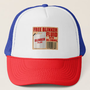 Blinker Fluid Idiot Gag gift shirt for Mechanics i Trucker Hat