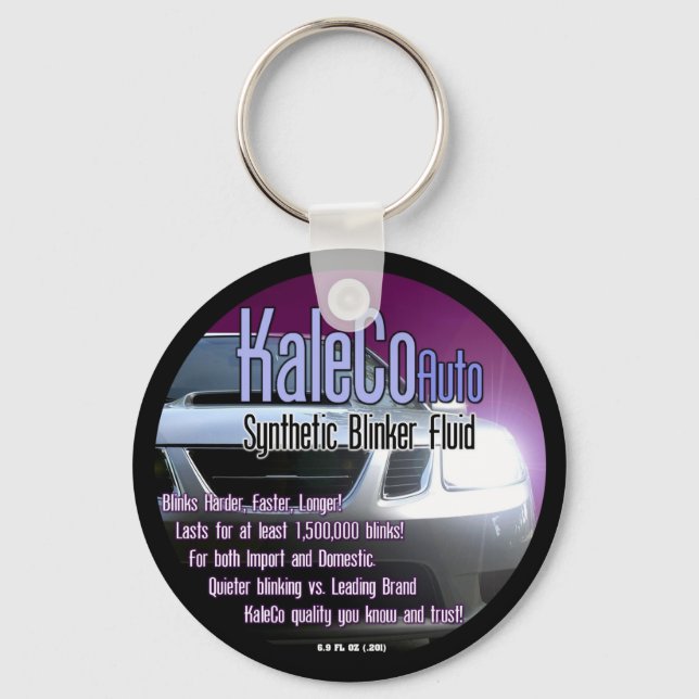 Blinker Fluid Keychain (Front)