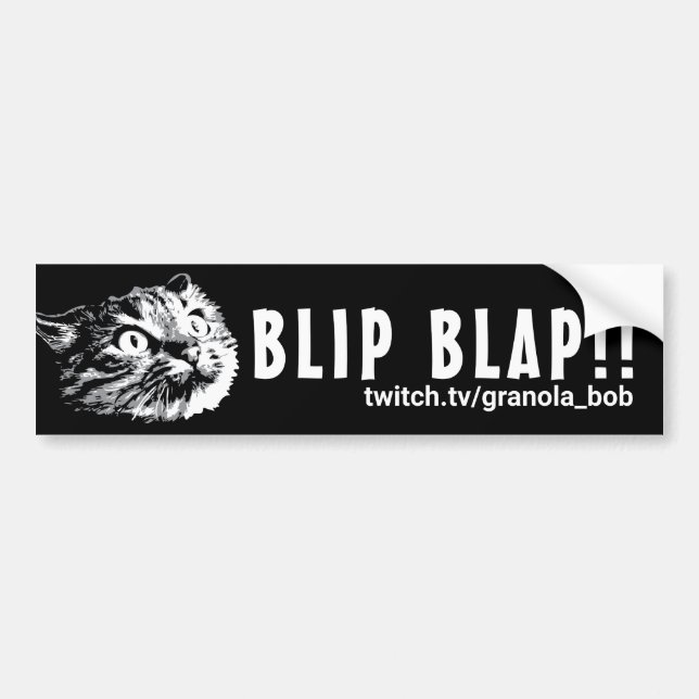 BLIP BLAP!! YEET! BUMPER STICKER (Front)