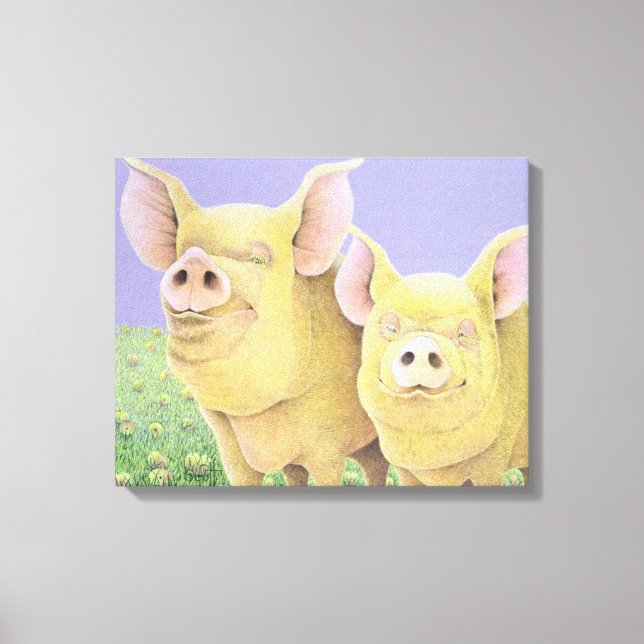 Bliss Canvas Print (Front)