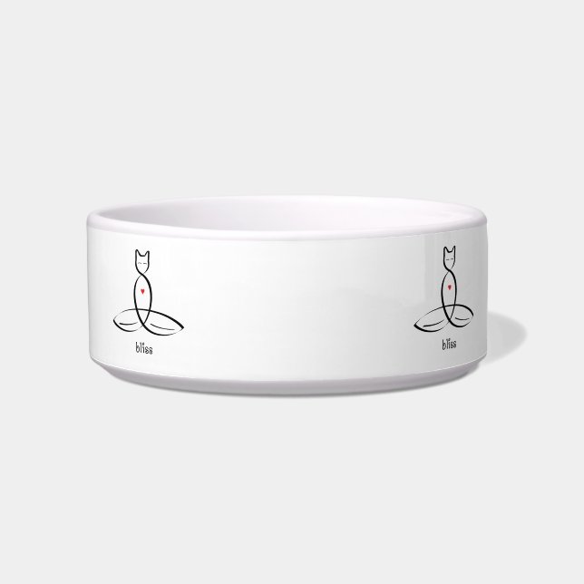 Bliss - Fancy style text. Bowl (Front)