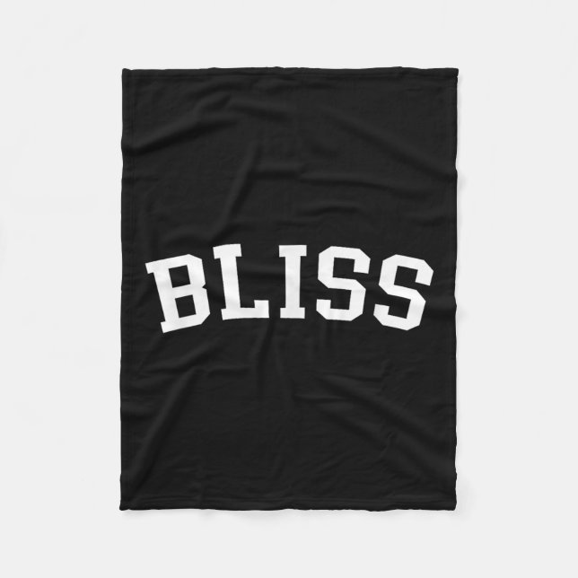 Bliss  fleece blanket (Front)