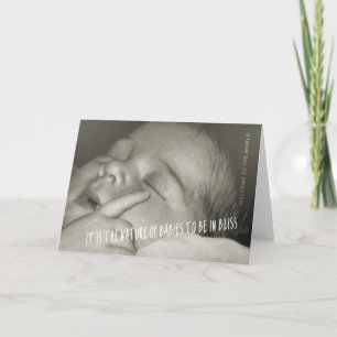 BLISS Greeting Card