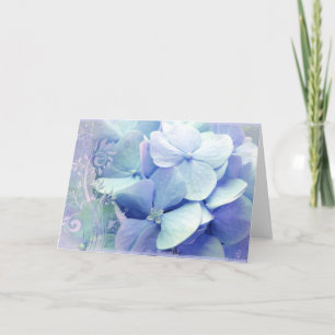 Bliss greeting card Lavender-Blue Hydra