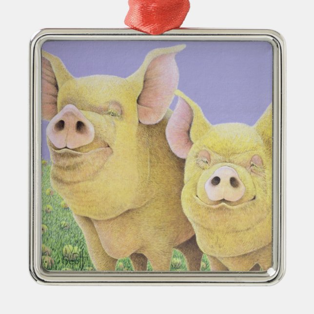 Bliss Metal Tree Decoration (Front)