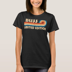 BLISS Surname Retro Vintage 80s 90s Birthday Reuni T-Shirt