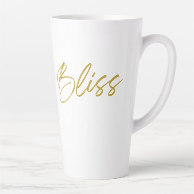 Bliss Tall Latte Mug (Right)
