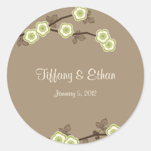 Blissed Blossoms Favour / Gift Tag Stickers