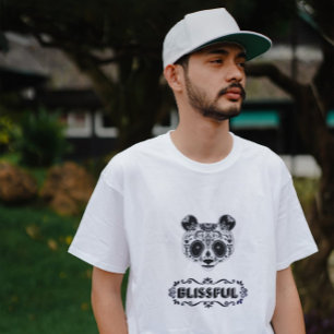 BLISSFUL 3d text design  T-Shirt