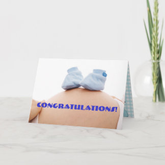 Blissful Baby Shower Card