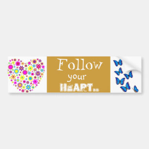 Blissful Blossoms Bumper Sticker
