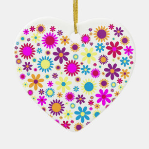 Blissful Blossoms Ceramic Tree Decoration