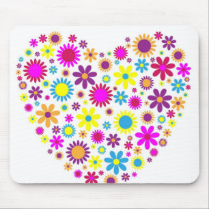 Blissful Blossoms Mouse Mat