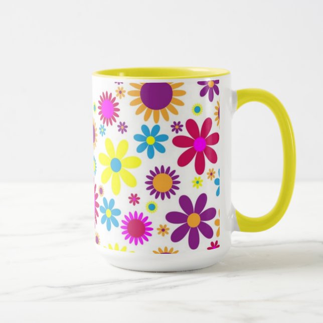Blissful Blossoms Mug (Right)