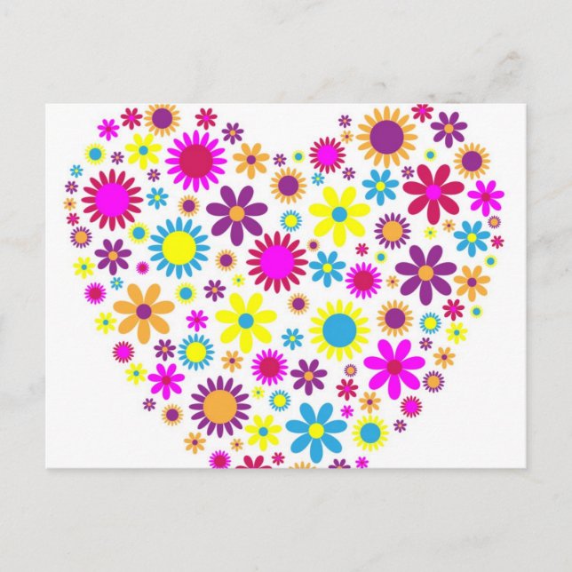 Blissful Blossoms Postcard (Front)