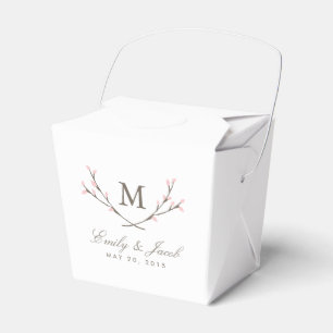 Blissful Branches Wedding Favour Box