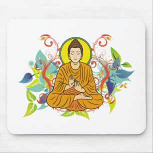 Blissful Buddha Mouse Mat