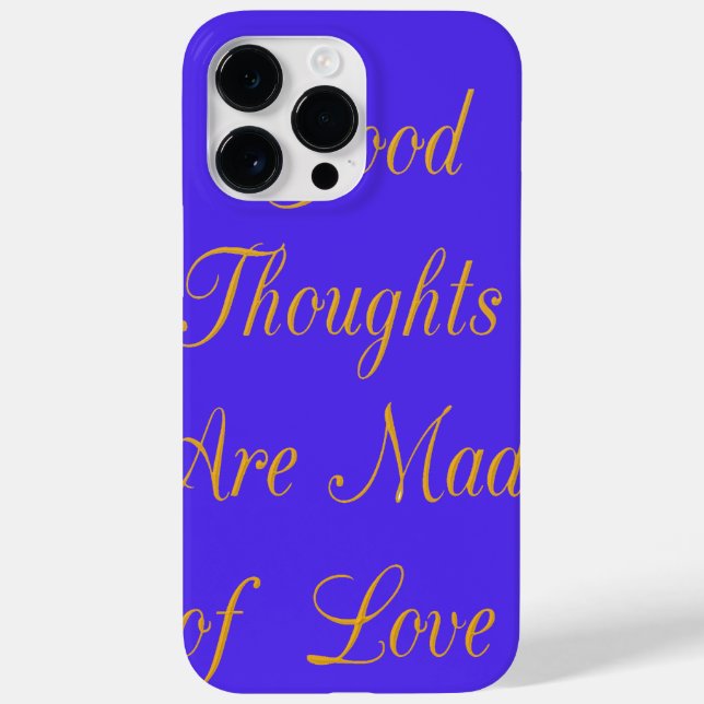 Blissful Reflections: Good Thoughts of Love Case-Mate iPhone Case (Back)