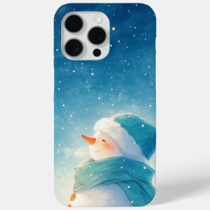 Blissful Snowman iPhone 15 Pro Max Case