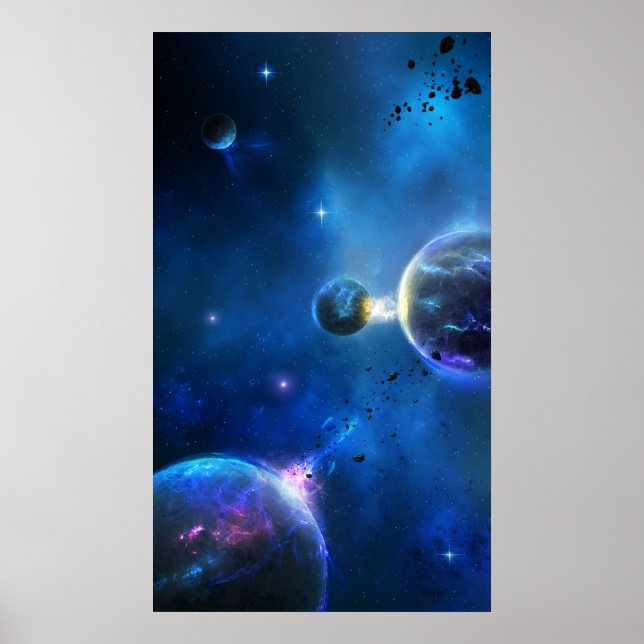 Blissful Space Poster (Front)