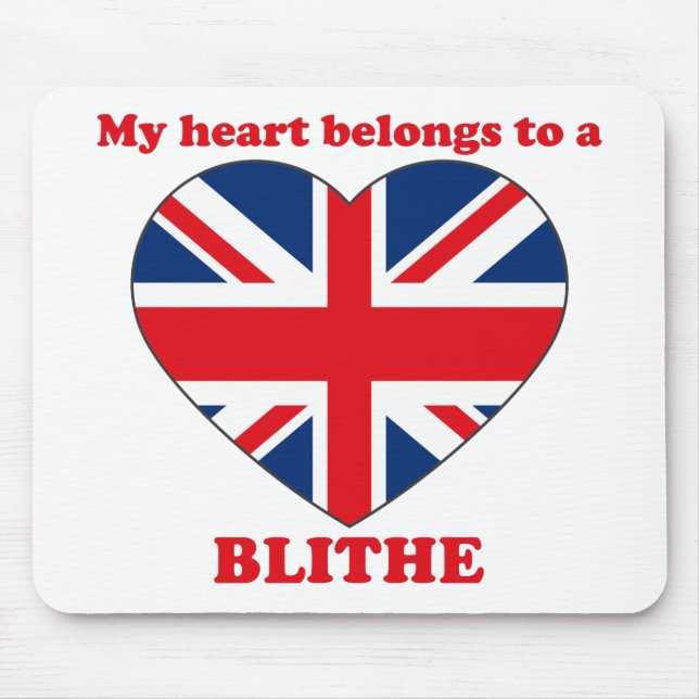 Blithe Mouse Mat (Front)