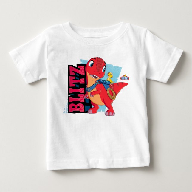 Blitz | Dino Ranch Baby T-Shirt (Front)