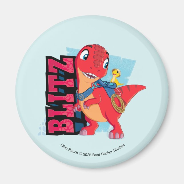 Blitz | Dino Ranch Magnet (Front)