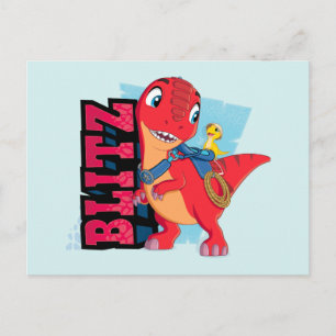 Blitz   Dino Ranch Postcard
