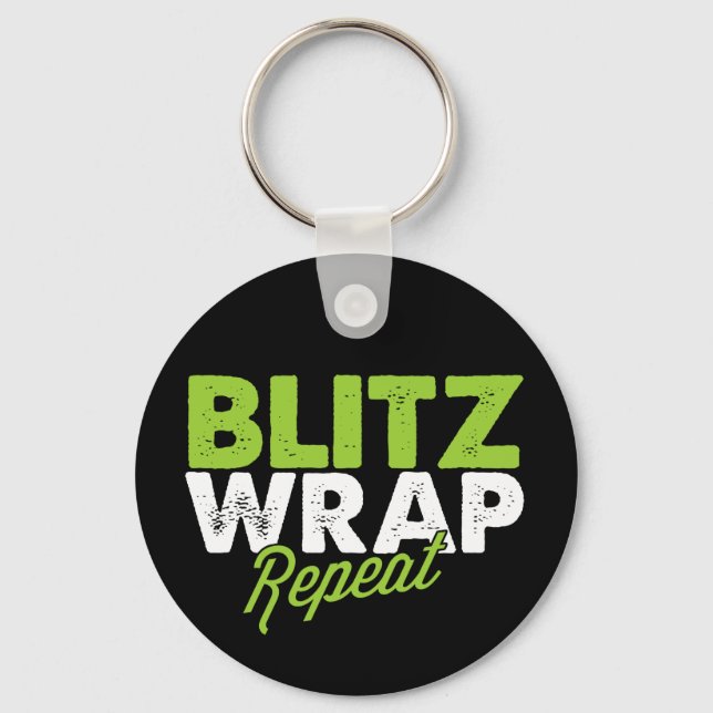 Blitz Wrap Repeat Keychain - Body Wrap (Front)