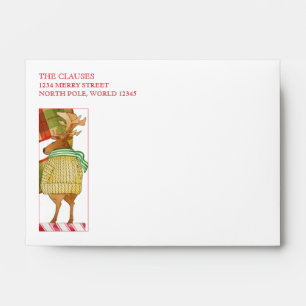 BLITZEN REINDEER A6 Envelopes (4x6 Cards)