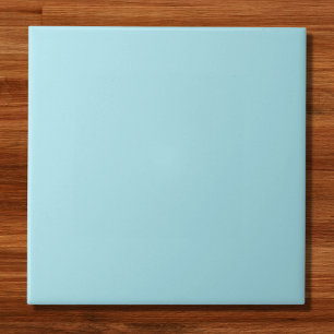 Blizzard Blue Solid Color Tile