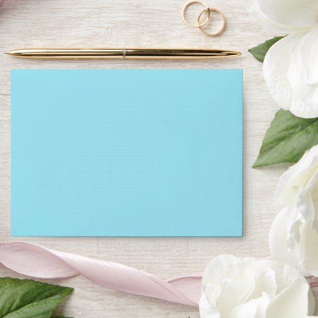 Blizzard Blue Solid Colour Envelope (Wedding)