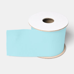 Blizzard Blue (solid colour) Grosgrain Ribbon