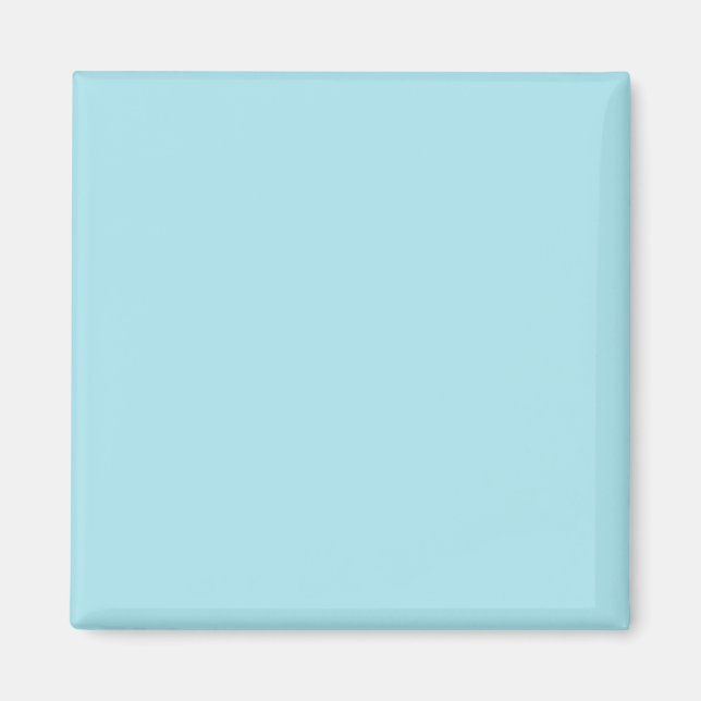 Blizzard Blue  (solid colour)   Magnet (Front)