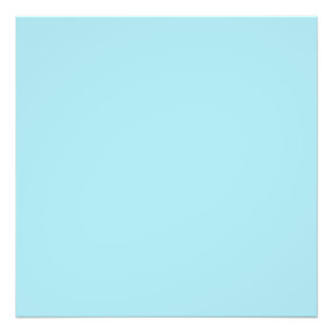 Blizzard Blue  (solid colour)   Photo Print